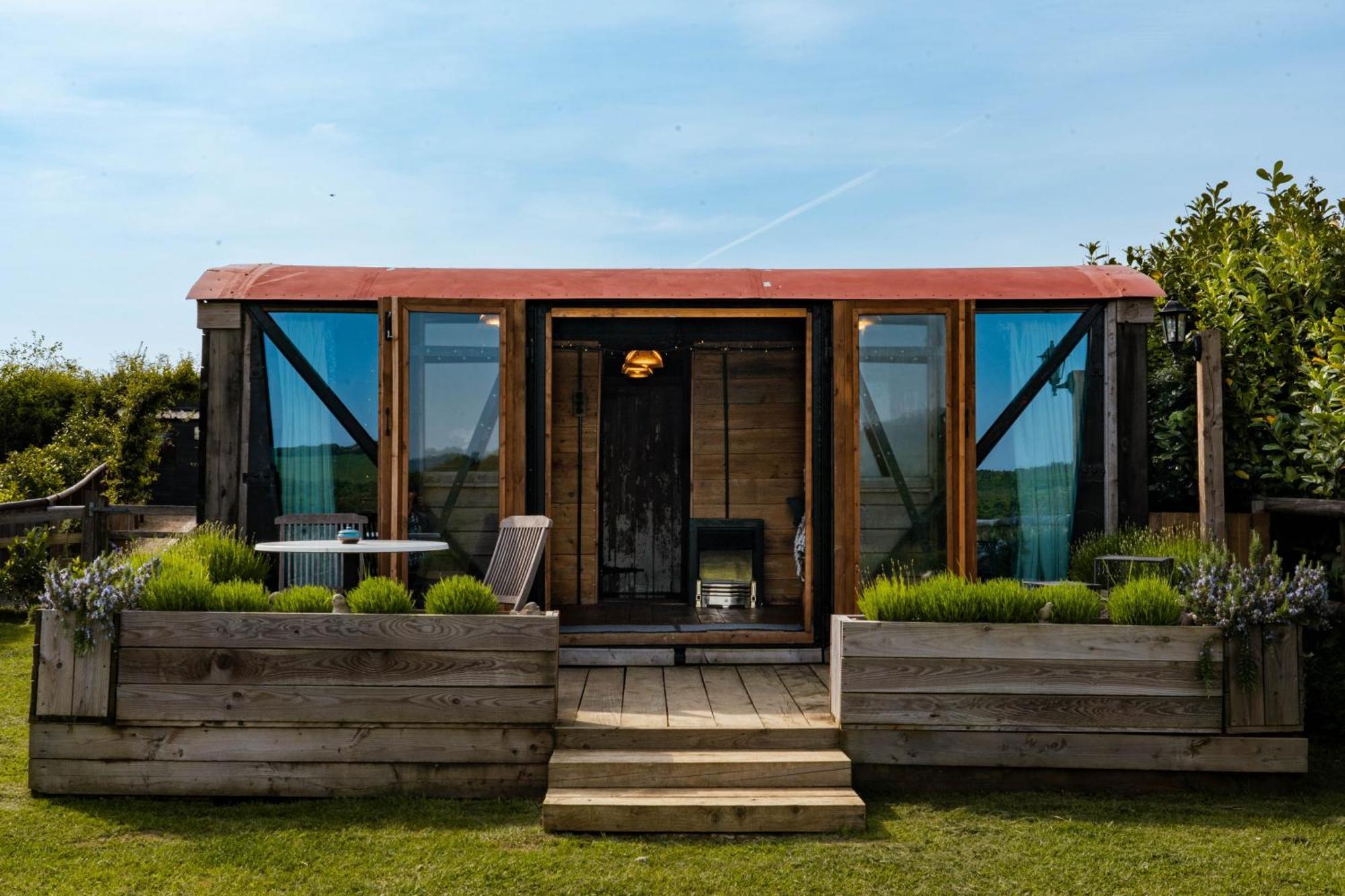 Swallowfield Glamping-Station Master Yeovil Exteriör bild